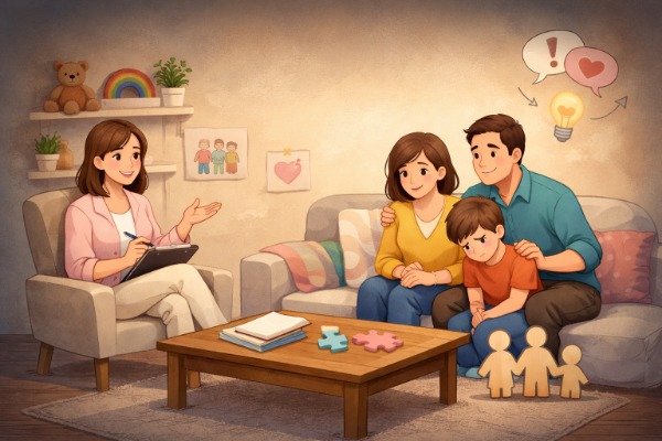 Orientacao para Familia por psicologa especializada em publico infantil